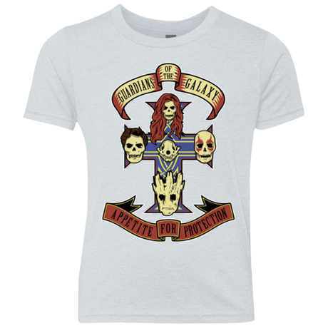 T-Shirts Heather White / YXS Appetite for Protection Youth Triblend T-Shirt