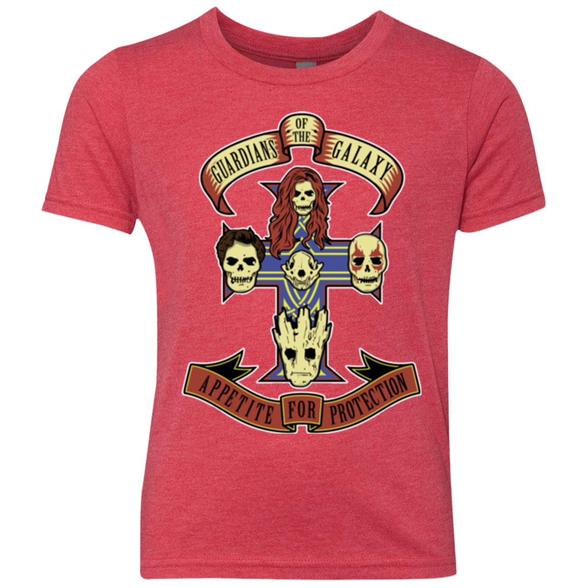 T-Shirts Vintage Red / YXS Appetite for Protection Youth Triblend T-Shirt