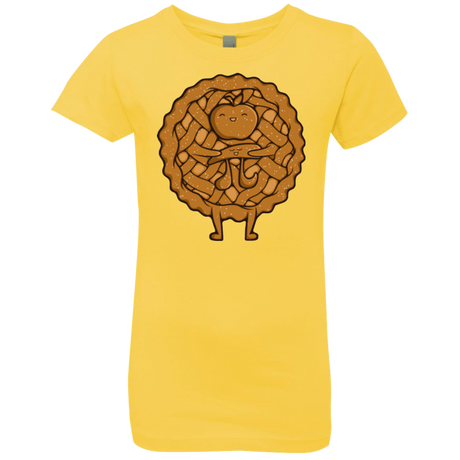 T-Shirts Vibrant Yellow / YXS Apple Pie Girls Premium T-Shirt