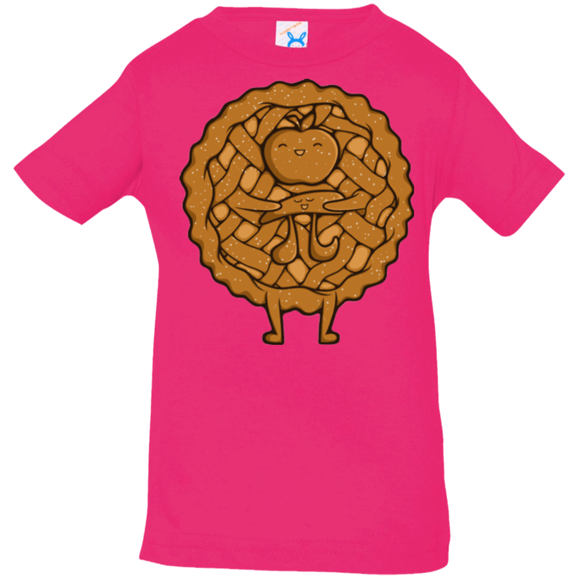 T-Shirts Hot Pink / 6 Months Apple Pie Infant Premium T-Shirt