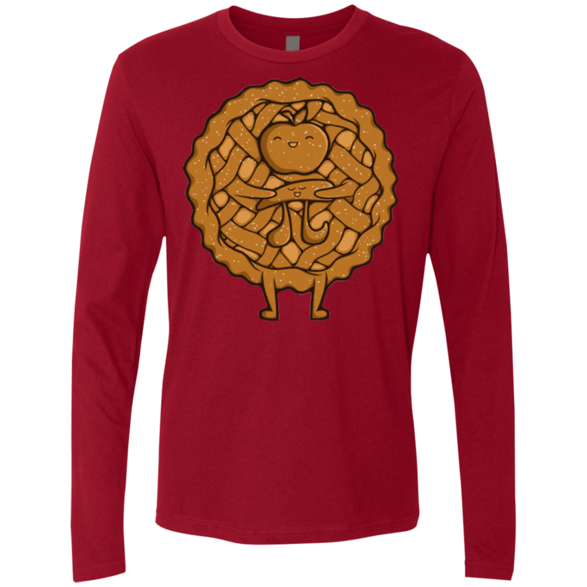 T-Shirts Cardinal / Small Apple Pie Men's Premium Long Sleeve