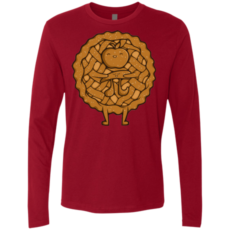 T-Shirts Cardinal / Small Apple Pie Men's Premium Long Sleeve