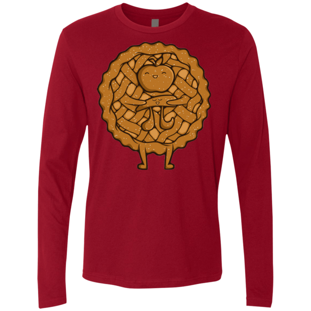 T-Shirts Cardinal / Small Apple Pie Men's Premium Long Sleeve