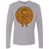 T-Shirts Heather Grey / Small Apple Pie Men's Premium Long Sleeve