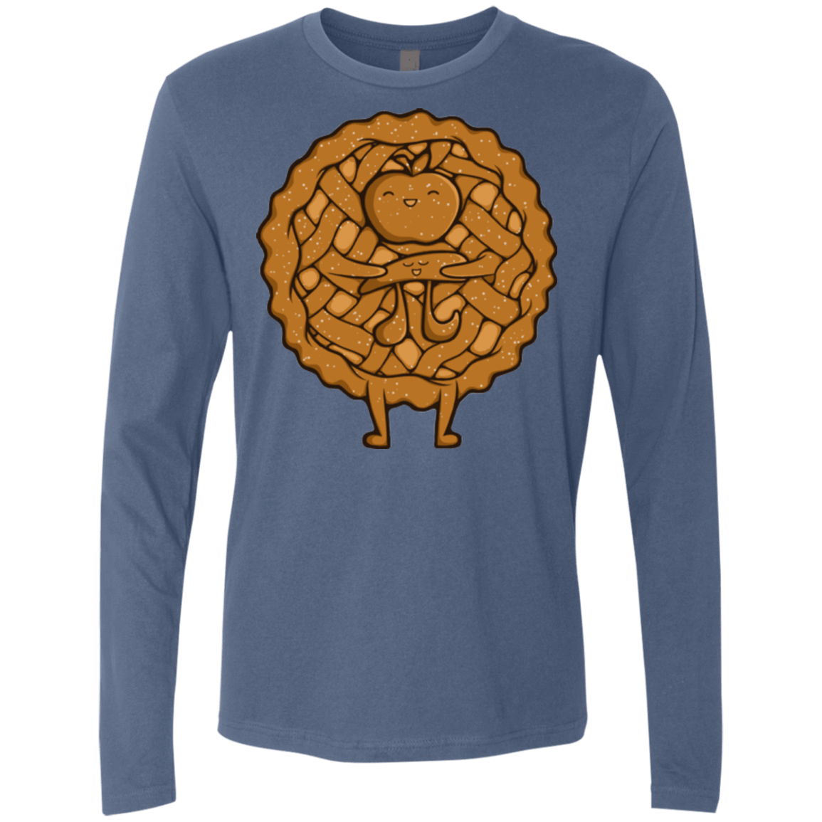 T-Shirts Indigo / Small Apple Pie Men's Premium Long Sleeve