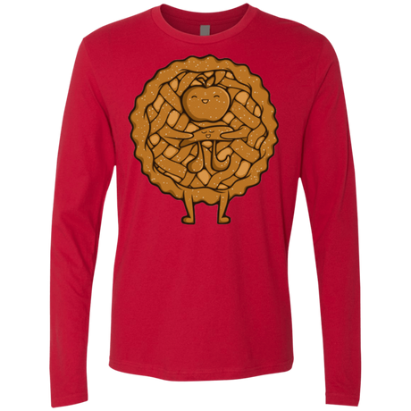 T-Shirts Red / Small Apple Pie Men's Premium Long Sleeve