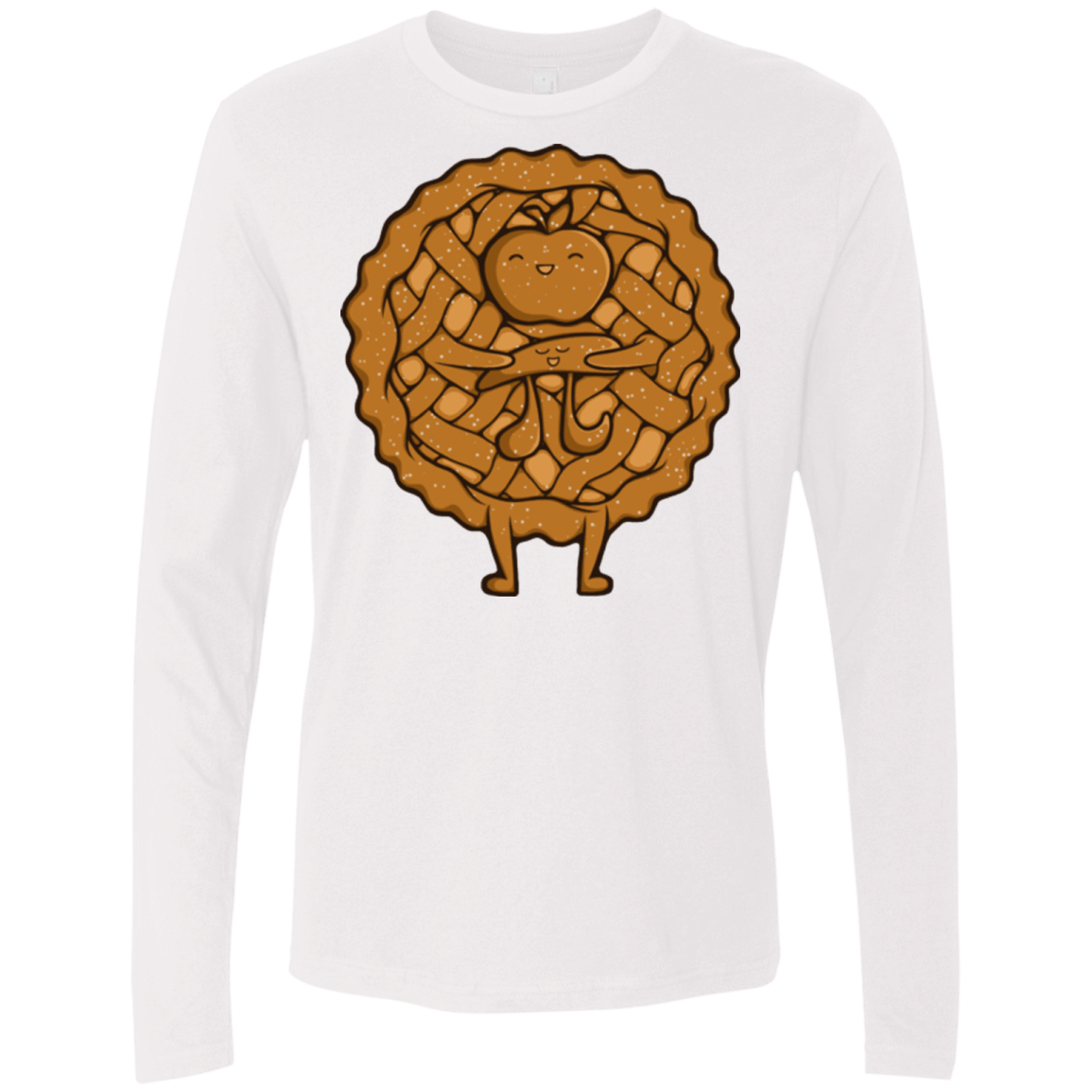 T-Shirts White / Small Apple Pie Men's Premium Long Sleeve