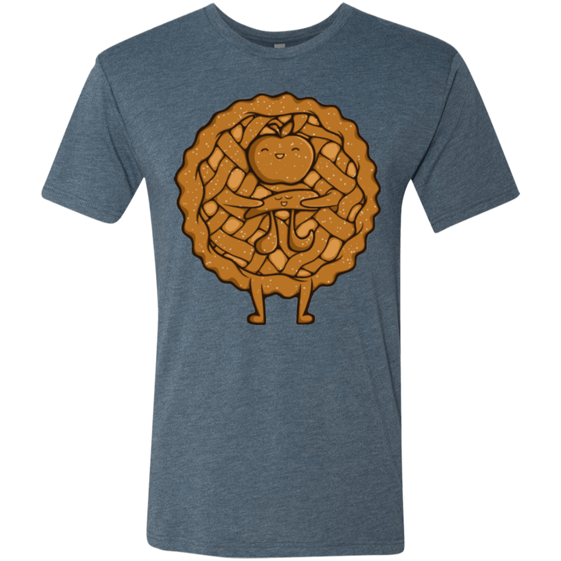 T-Shirts Indigo / Small Apple Pie Men's Triblend T-Shirt