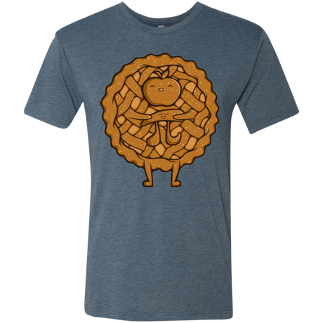 T-Shirts Indigo / Small Apple Pie Men's Triblend T-Shirt