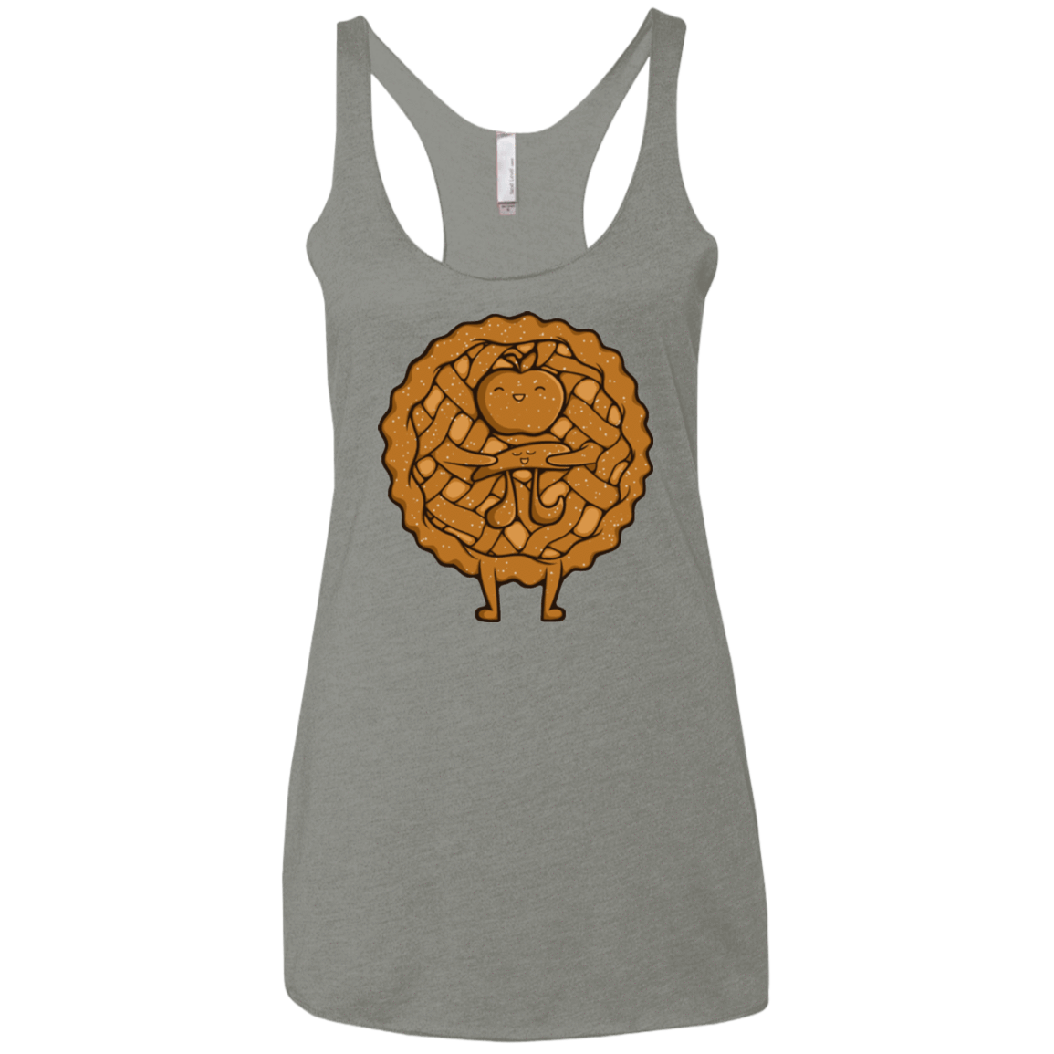 T-Shirts Venetian Grey / X-Small Apple Pie Women's Triblend Racerback Tank