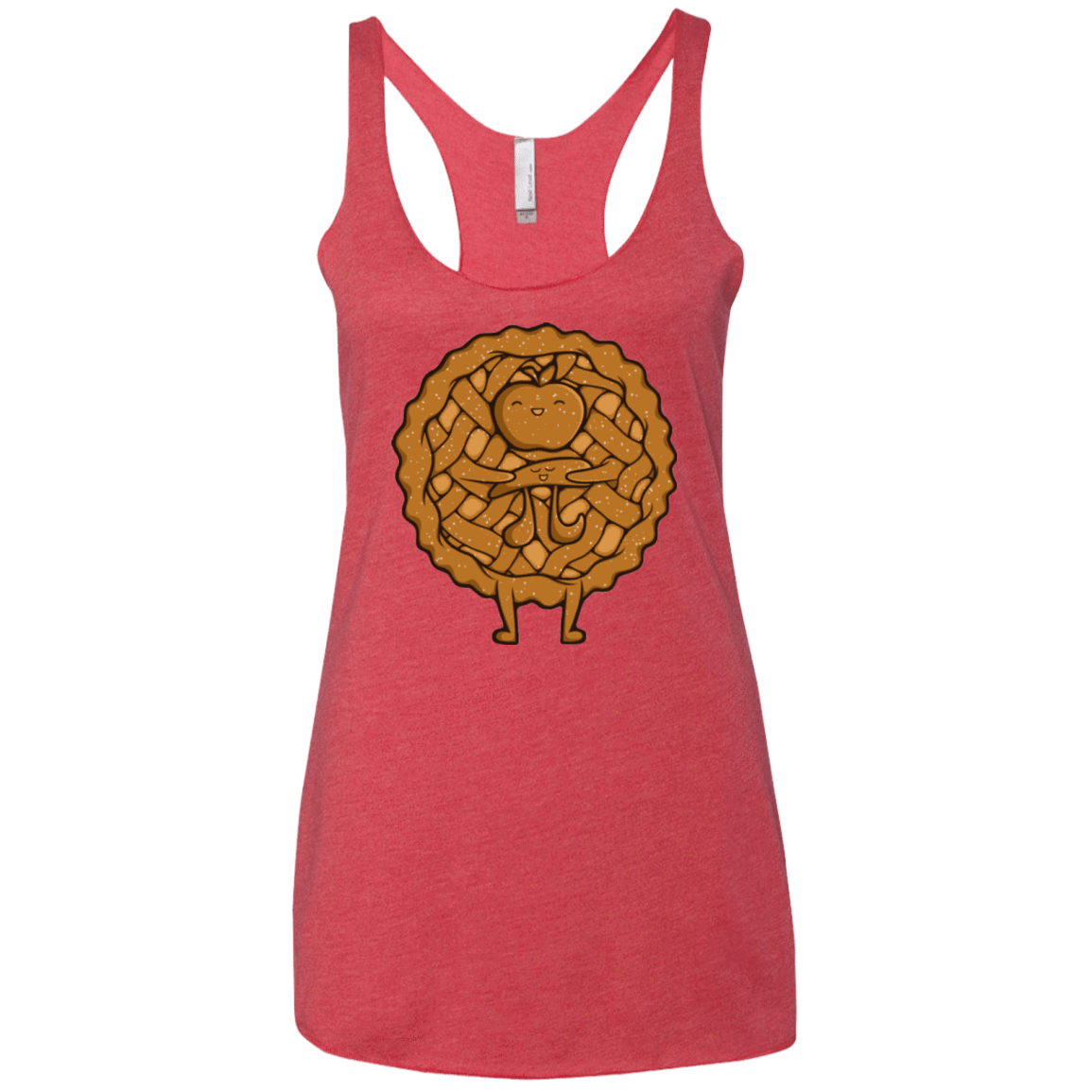 T-Shirts Vintage Red / X-Small Apple Pie Women's Triblend Racerback Tank