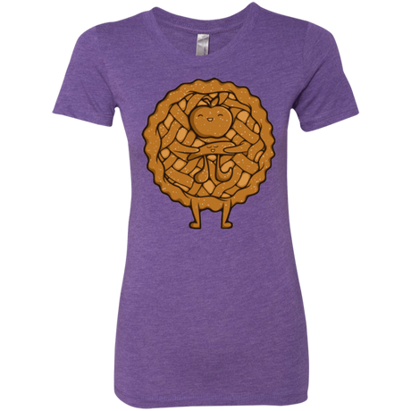 T-Shirts Purple Rush / Small Apple Pie Women's Triblend T-Shirt