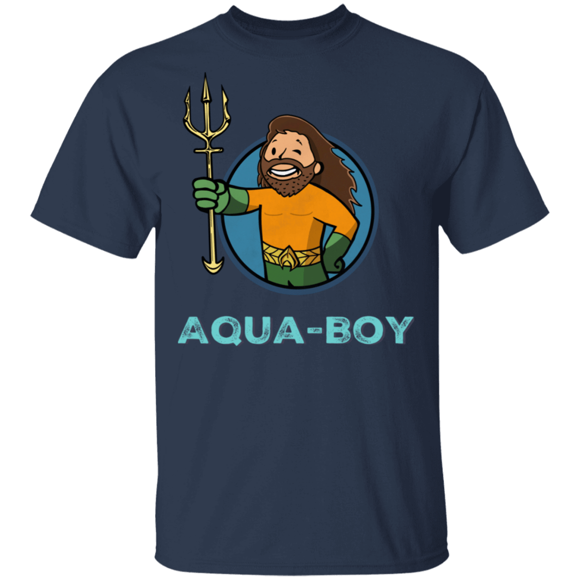 T-Shirts Navy / S Aqua Boy T-Shirt