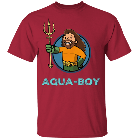 T-Shirts Cardinal / YXS Aqua Boy Youth T-Shirt