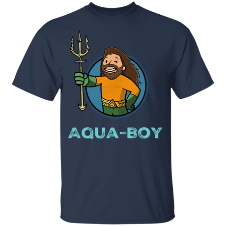 T-Shirts Navy / YXS Aqua Boy Youth T-Shirt