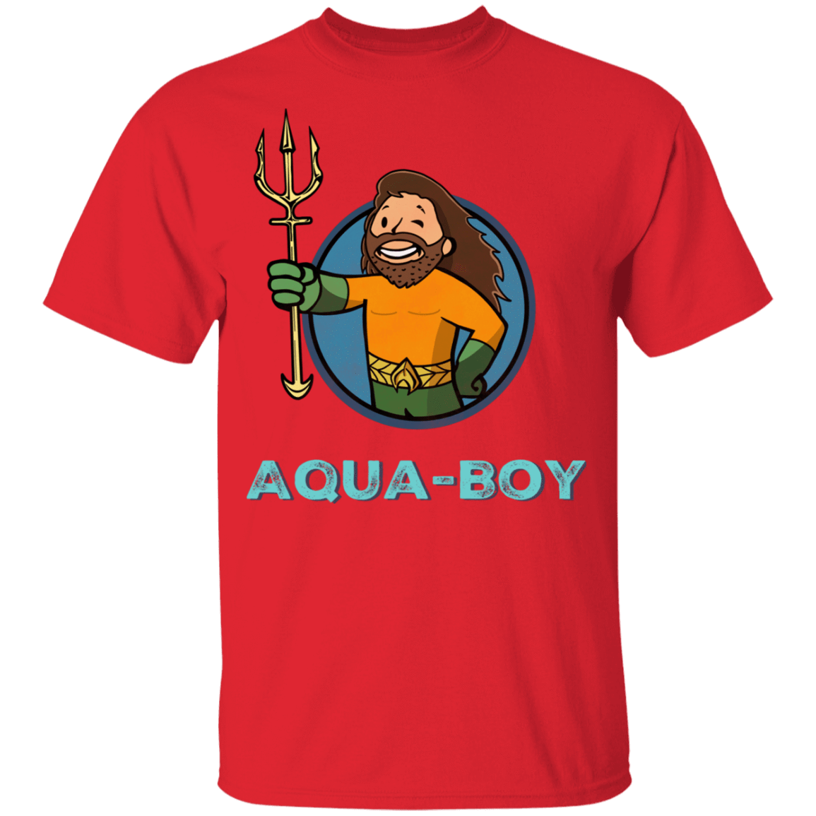 T-Shirts Red / YXS Aqua Boy Youth T-Shirt