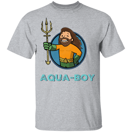 T-Shirts Sport Grey / YXS Aqua Boy Youth T-Shirt