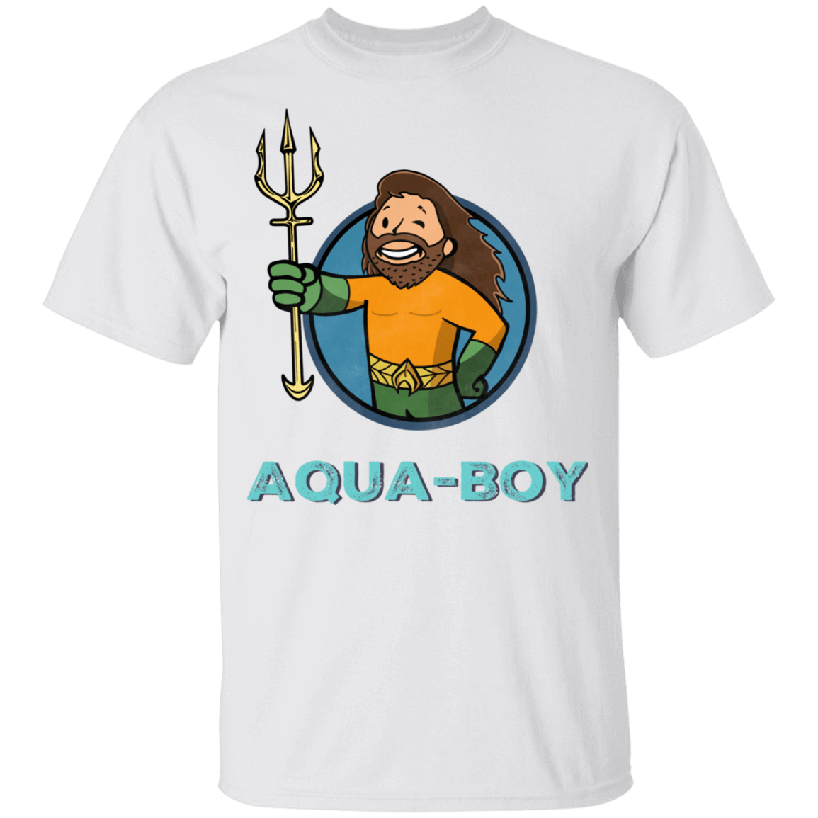 T-Shirts White / YXS Aqua Boy Youth T-Shirt
