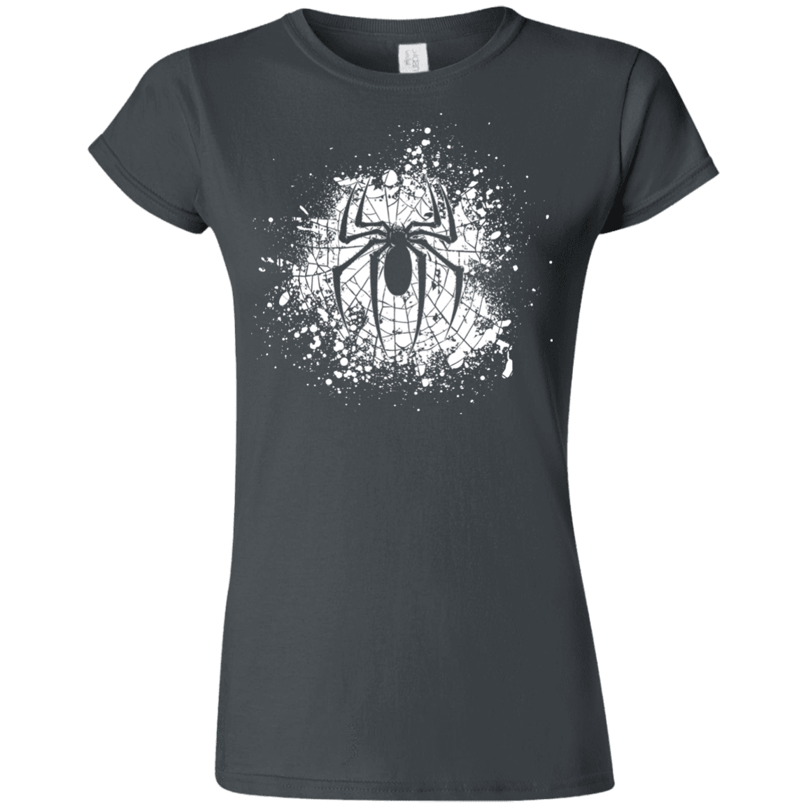 T-Shirts Charcoal / S Arachnophobia Junior Slimmer-Fit T-Shirt
