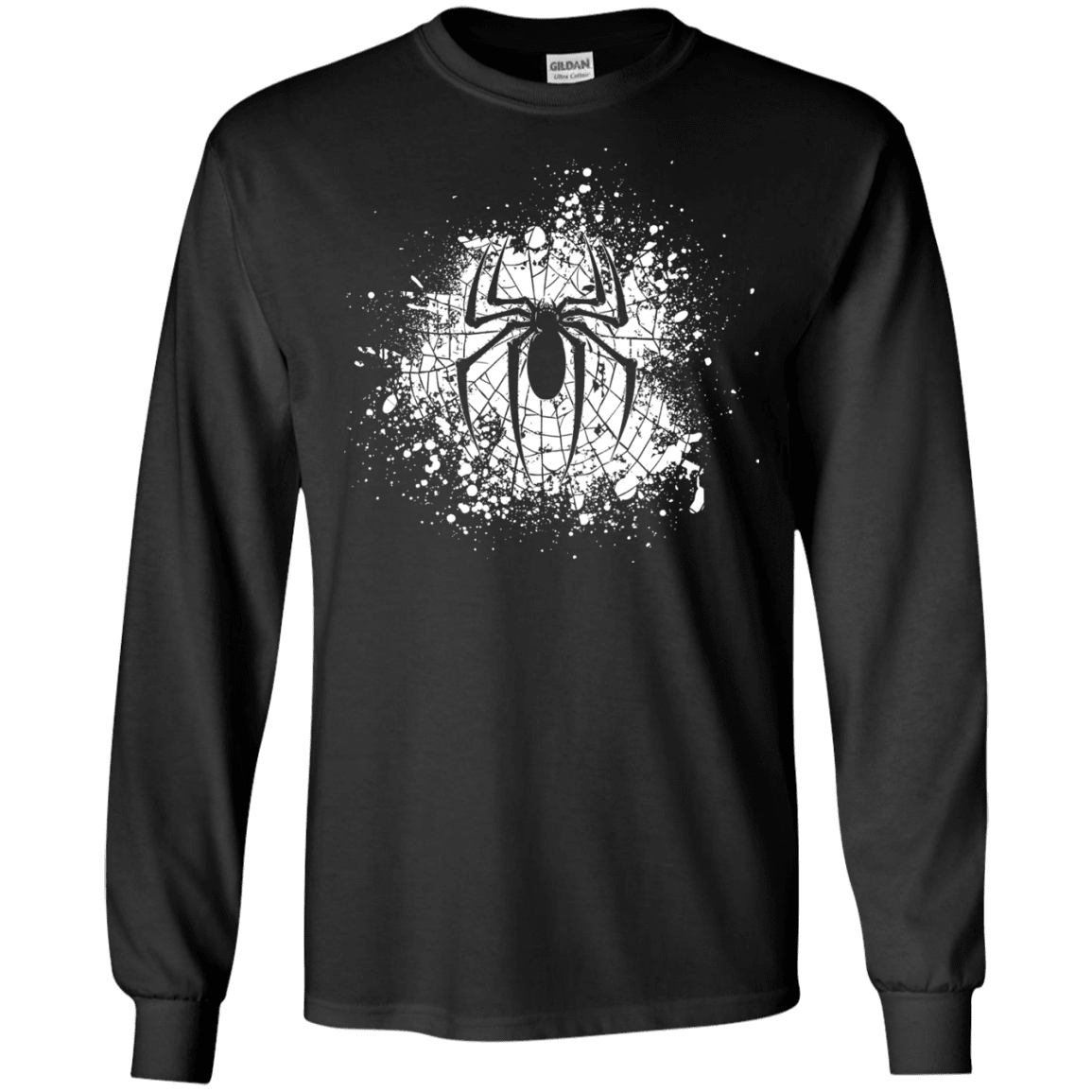 T-Shirts Black / S Arachnophobia Men's Long Sleeve T-Shirt