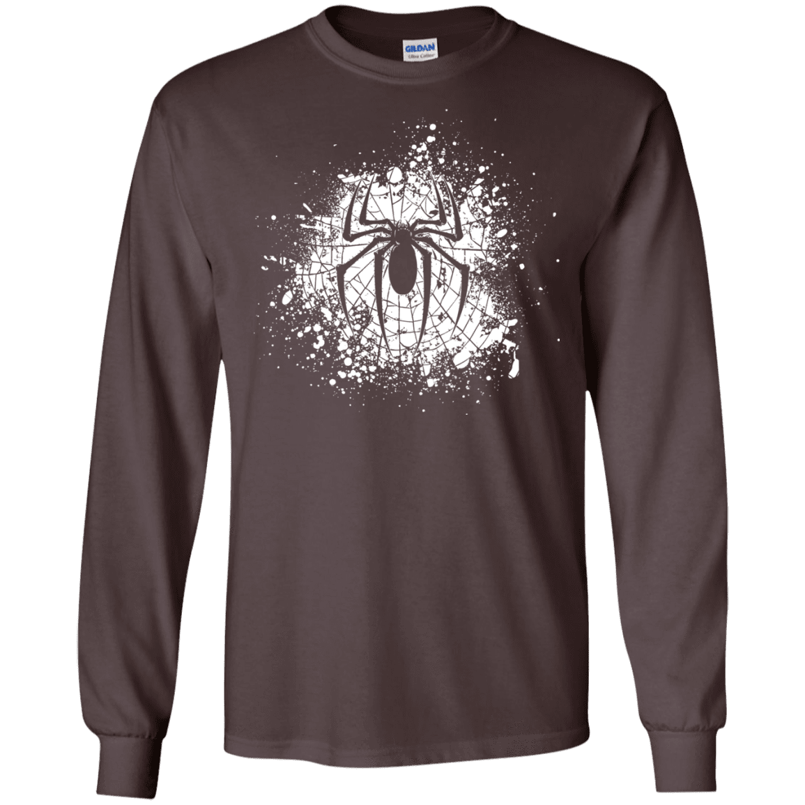 T-Shirts Dark Chocolate / S Arachnophobia Men's Long Sleeve T-Shirt