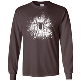 T-Shirts Dark Chocolate / S Arachnophobia Men's Long Sleeve T-Shirt