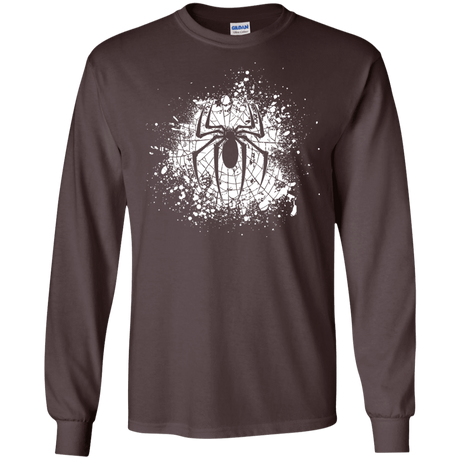 T-Shirts Dark Chocolate / S Arachnophobia Men's Long Sleeve T-Shirt