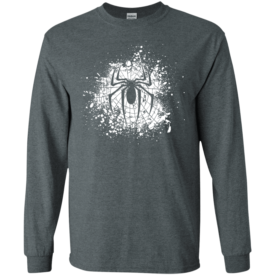 T-Shirts Dark Heather / S Arachnophobia Men's Long Sleeve T-Shirt