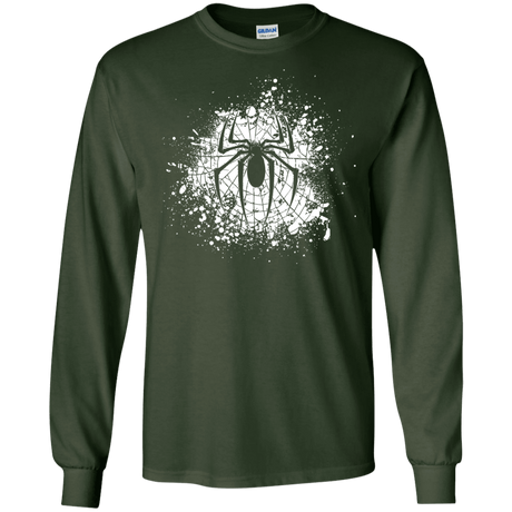 T-Shirts Forest Green / S Arachnophobia Men's Long Sleeve T-Shirt