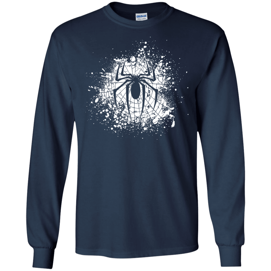 T-Shirts Navy / S Arachnophobia Men's Long Sleeve T-Shirt