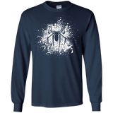 T-Shirts Navy / S Arachnophobia Men's Long Sleeve T-Shirt