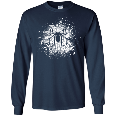 T-Shirts Navy / S Arachnophobia Men's Long Sleeve T-Shirt