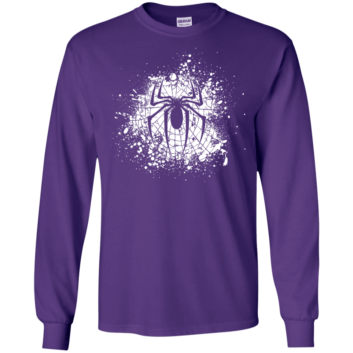 T-Shirts Purple / S Arachnophobia Men's Long Sleeve T-Shirt