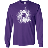 T-Shirts Purple / S Arachnophobia Men's Long Sleeve T-Shirt