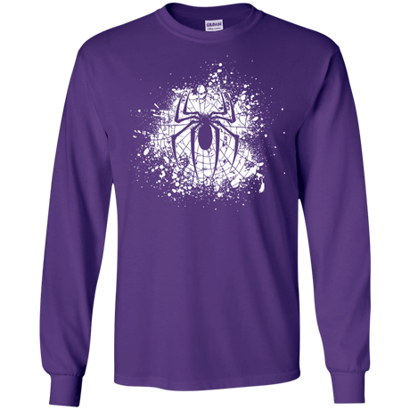 T-Shirts Purple / S Arachnophobia Men's Long Sleeve T-Shirt