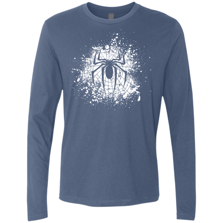 T-Shirts Indigo / S Arachnophobia Men's Premium Long Sleeve