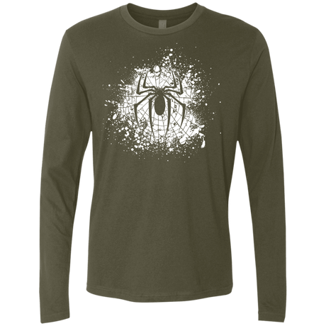 T-Shirts Military Green / S Arachnophobia Men's Premium Long Sleeve