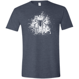 T-Shirts Heather Navy / S Arachnophobia Men's Semi-Fitted Softstyle