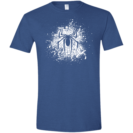 T-Shirts Heather Royal / X-Small Arachnophobia Men's Semi-Fitted Softstyle