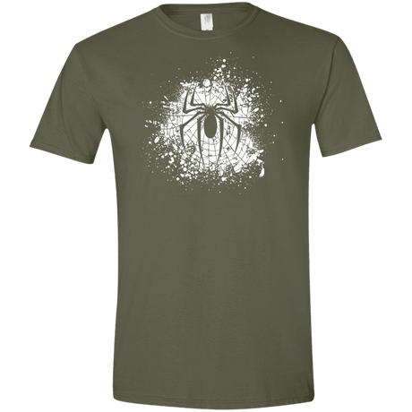 T-Shirts Military Green / S Arachnophobia Men's Semi-Fitted Softstyle