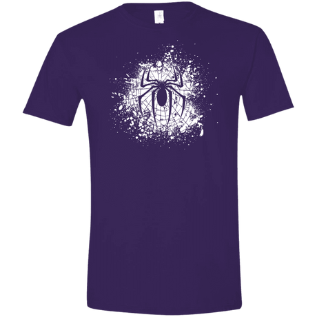 T-Shirts Purple / S Arachnophobia Men's Semi-Fitted Softstyle