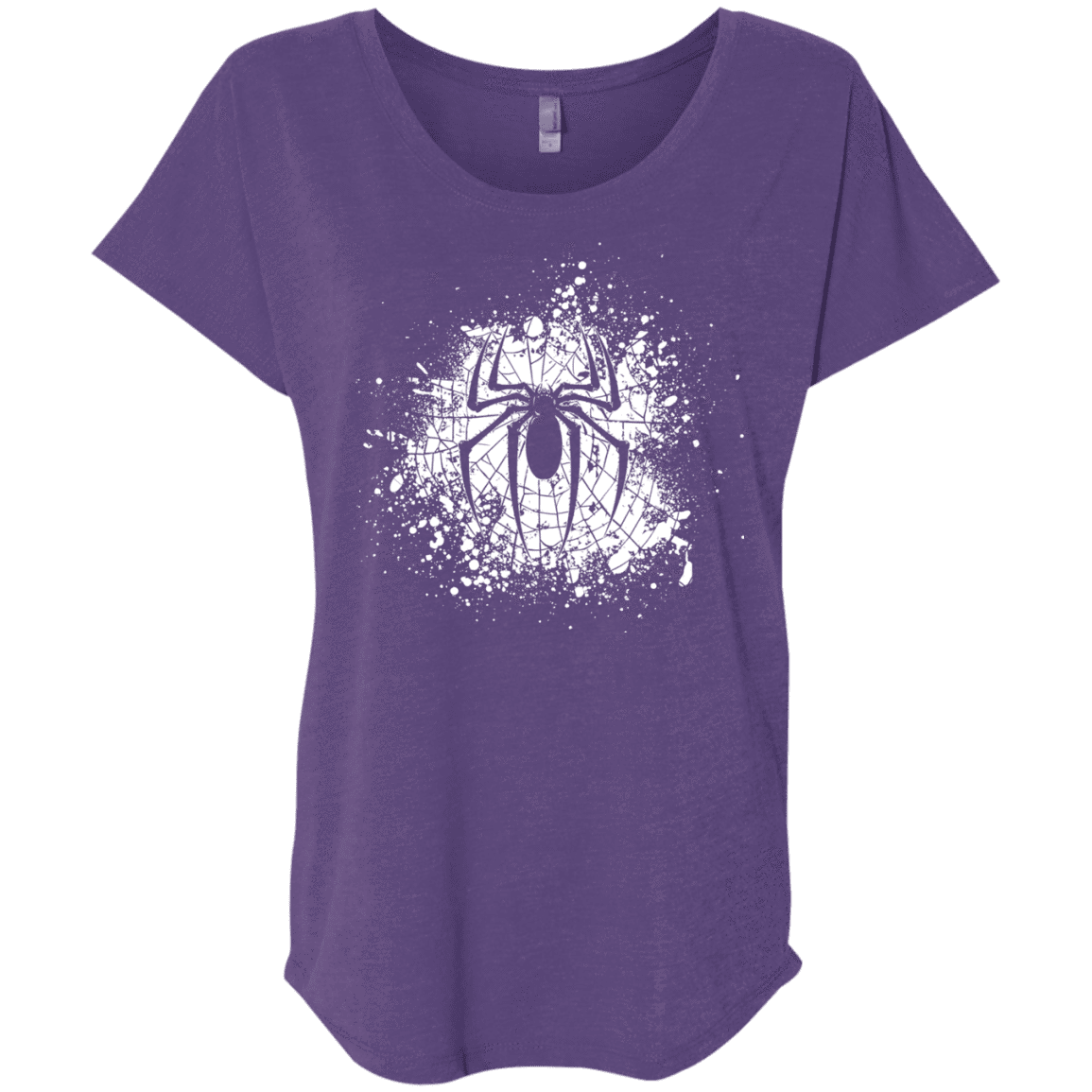 T-Shirts Purple Rush / X-Small Arachnophobia Triblend Dolman Sleeve