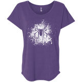 T-Shirts Purple Rush / X-Small Arachnophobia Triblend Dolman Sleeve