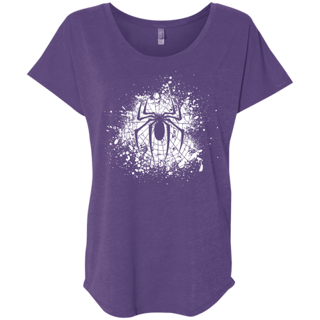 T-Shirts Purple Rush / X-Small Arachnophobia Triblend Dolman Sleeve