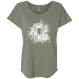 T-Shirts Venetian Grey / X-Small Arachnophobia Triblend Dolman Sleeve