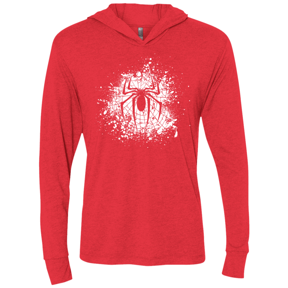 T-Shirts Vintage Red / X-Small Arachnophobia Triblend Long Sleeve Hoodie Tee