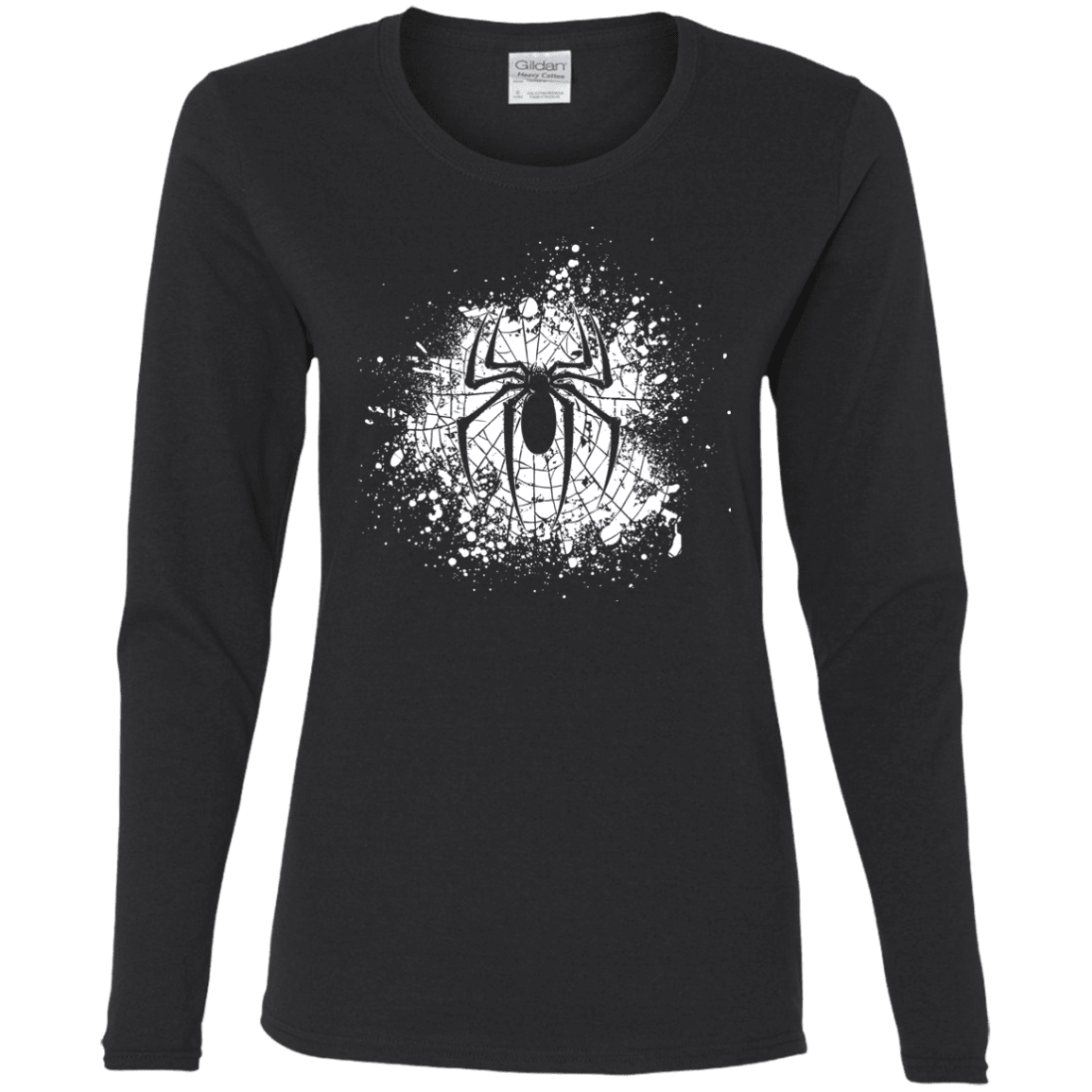 T-Shirts Black / S Arachnophobia Women's Long Sleeve T-Shirt