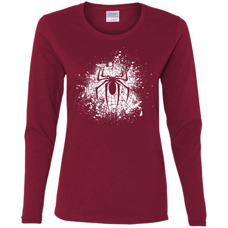 T-Shirts Cardinal / S Arachnophobia Women's Long Sleeve T-Shirt