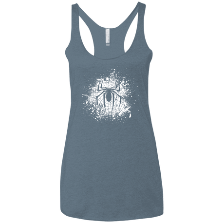 T-Shirts Indigo / X-Small Arachnophobia Women's Triblend Racerback Tank