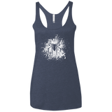 T-Shirts Vintage Navy / X-Small Arachnophobia Women's Triblend Racerback Tank